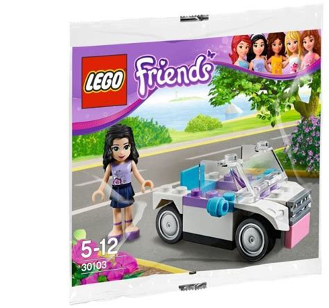 V S Rl S Lego Friends Emma Minifigure With Car Lego