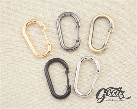 Carabiner Clips Clasps Loop Belt Snap Hook Clasps Loop Etsy