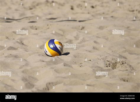 IZMIR, TURKEY - SEPTEMBER 27, 2020: Mikasa VLS300 is official ball of ...