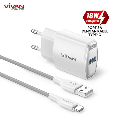 Charger Vivan Power Oval C L A W Original Quick Charging Fast