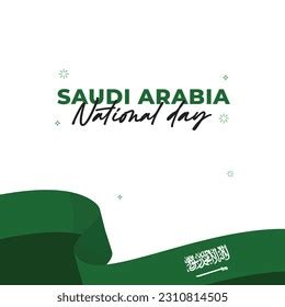 Saudi Arabia National Day Banner Design Stock Vector (Royalty Free) 2310814505 | Shutterstock