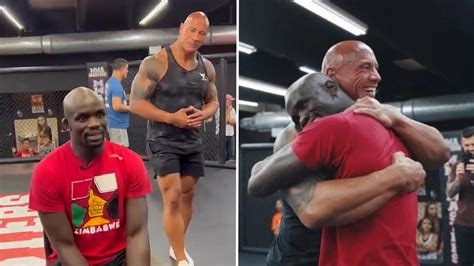 Dwayne Johnson Gives Struggling UFC Fighter a New Home