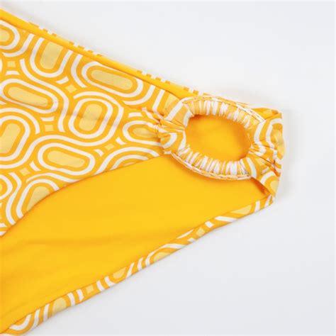 Bluemint Liana Printed Dandelion Diamond Bikini Alt