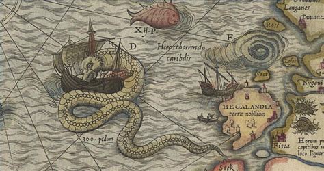 Here Be Dragons: The Evolution of Sea Monsters on Medieval Maps | Live