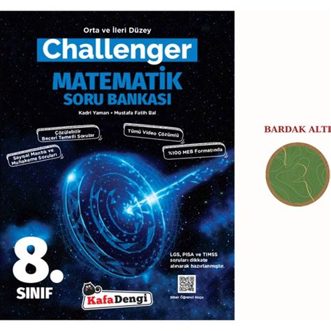 Kafa Dengi Yayınları Kafa Dengi 8 Sınıf Challenger Kitabı