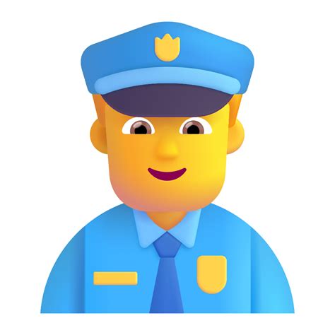 👮‍♂️ Agente De Policía Hombre Emoji