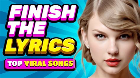 Can You Finish The Lyrics 🎤 Ultimate Music Quiz On Popular Songs 🌟