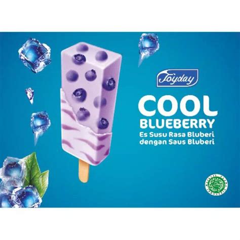 Jual Joyday Ice Cream Cool Blueberry Karton Pcs Indonesia