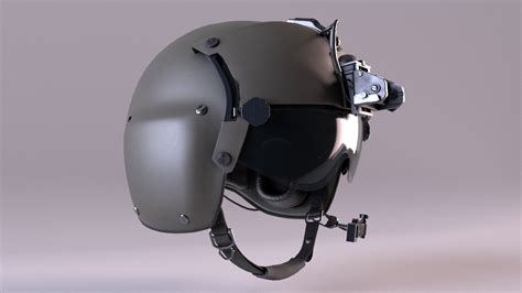 3D Military Helicopter Helmet Gentex HGU 56P - TurboSquid 1770109