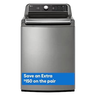 LG Stainless steel Washers & Dryers at Lowes.com