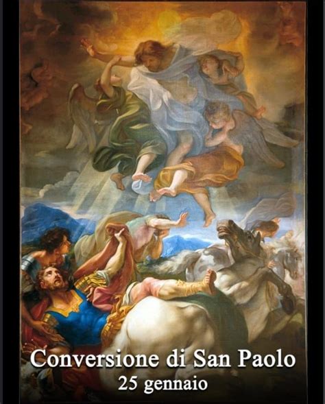 Santo Del Giorno Conversione Di San Paolo 25 Gennaio R Save For Christ