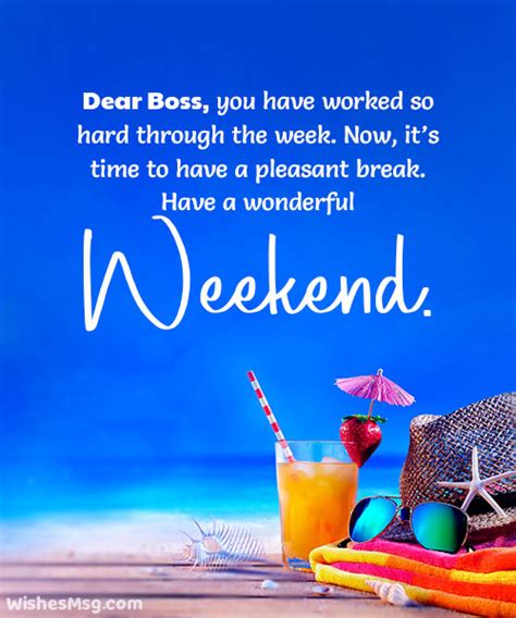 Have A Wonderful Weekend Messages