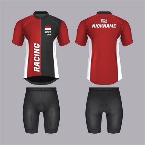 Bike Jersey Design Template