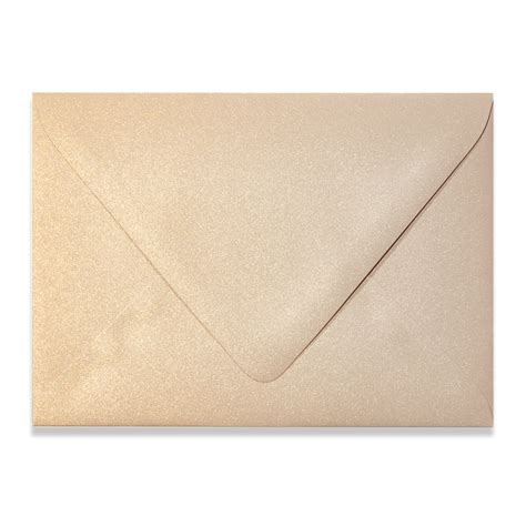 Curious Metallics Nude A Euro Flap Text Envelopes Bulk Pack Of