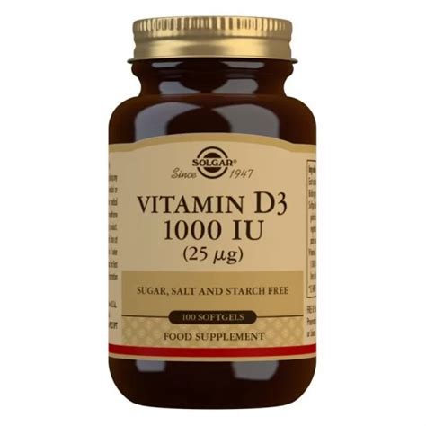 Turkattar Solgar Vitamin D Iu Mcg Softgels