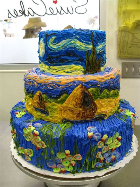 Most Amazing Illusions Van Goghs Birthday Cake Illusion 360