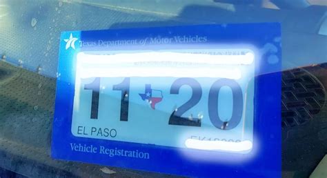 Cruising El Paso With an Expired Registration Sticker's Common