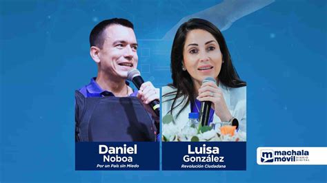 Daniel Noboa Y Luisa Gonz Lez Cierran Sus Campa As Este Jueves Con