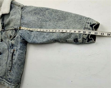 Levi S Stonewash Acid Wash Sherpa Lined Denim Jean Ja Gem