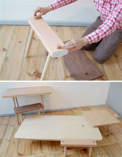 Minimalist Wood Peg Furniture Is Easy To Assemble And Store Urbanist