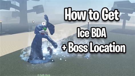 Project Slayers Ice Demon Art Location Boss Spawn Update 15 Youtube