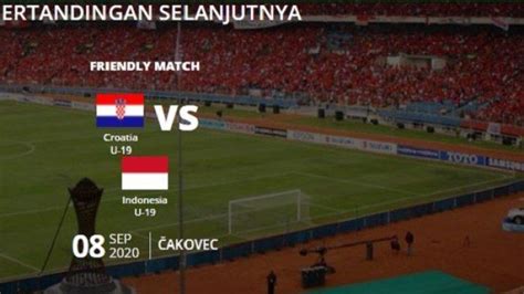 SEDANG BERLANGSUNG Siaran Live Streaming NET TV Timnas U 19 Indonesia