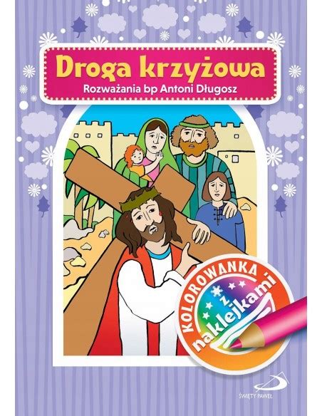 Kolorowanka Droga Krzyżowa naklejki