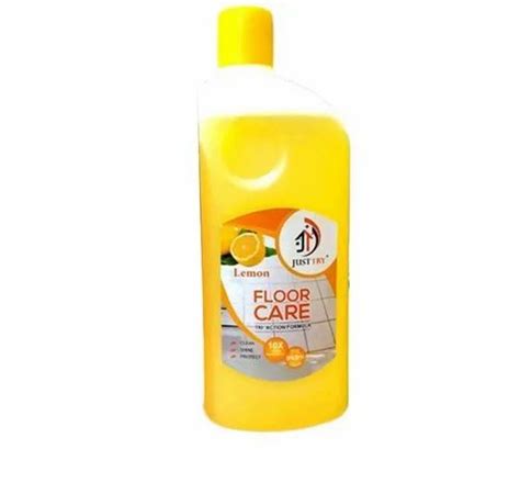 Just Try Lemon Liquid Floor Cleaner Packaging Size Ml At Rs