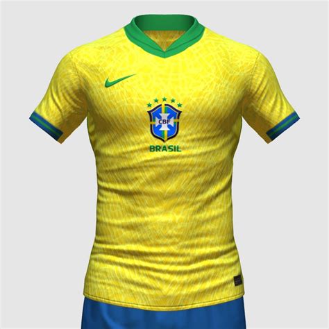 Brazil X Nike Copa America Home Kit Fifa Kit Creator Showcase