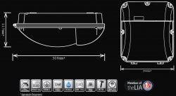 Lumilife Led Ip Exterior Wall Pack W Cct Switchable