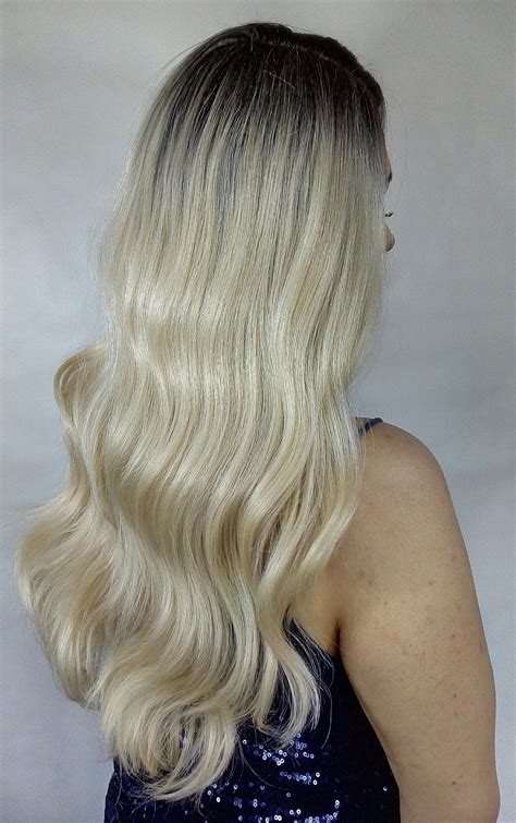 Synthetic Swiss Lace Front Wig Light Blonde Dark Brown Etsy