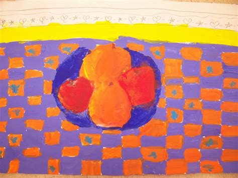 Mrs. Weber's Art Class: Apples and Oranges