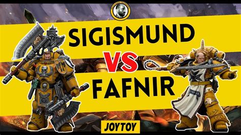 Imperial Fists Sigismund Vs Fafnir Rann Warhammer Horusheresy Joytoy