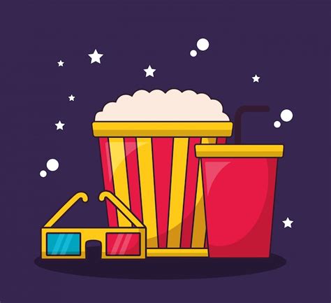 Ilustraci N De La Pel Cula De Cine Vector Gratis