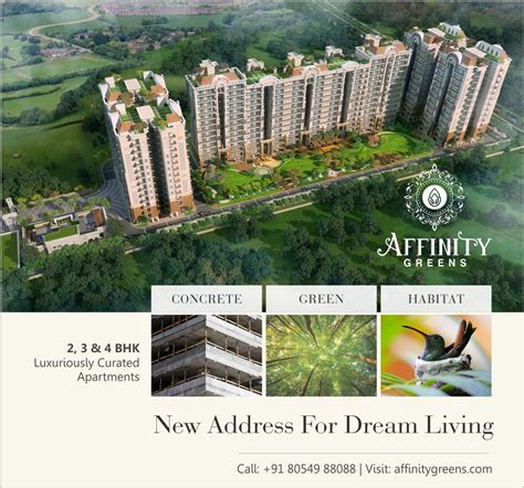 Flats In Zirakpur Affinity Greens Luxury Apartments Dream Living