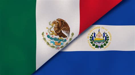 The Flags Of Mexico And El Salvador News Reportage Business