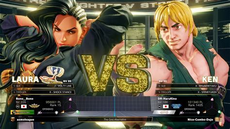 SFV Champion Edition Bono Bono LAURA Vs DR HaruKino KEN Online