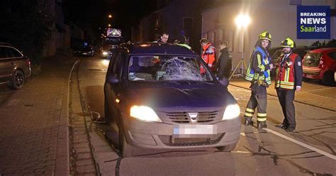 Wieder tödlicher Unfall im Saarland Fußgänger stirbt in Riegelsberg