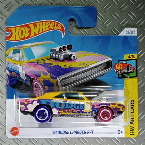 Hot Wheels Dodge Charger R T Rare Collectible Miniature Model Scale Gift Idea With Free