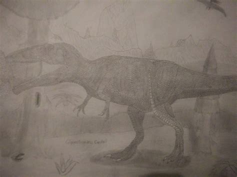 Sketch of Giganotosaurus 2.0 by JordanTyrannosaurus on DeviantArt