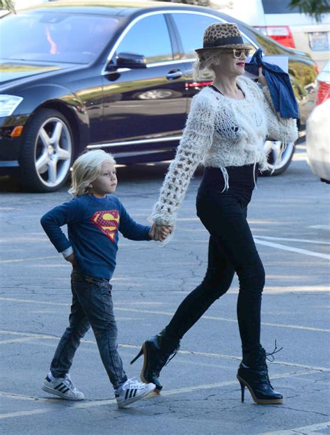 Photo Gwen Stefani et son fils Zuma à Studio City Los Angeles le 27