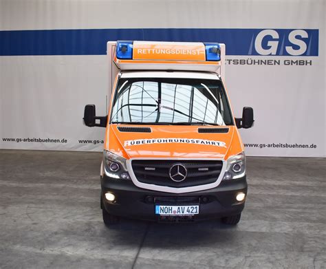 Fahrtec Rettungswagen Mercedes Benz Sprinter 912245 sofort verfügbar