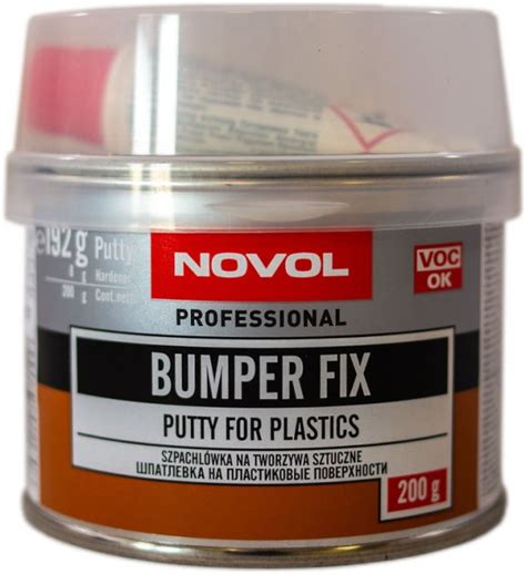 Шпаклівка для пластика 200гр.NOVOL BUMPER FIX – фото, отзывы ...
