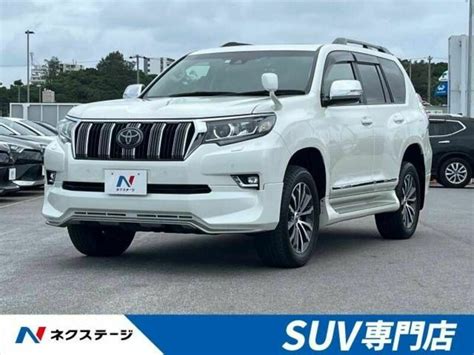 Used 2018 Toyota Land Cruiser Prado Trj150w Sbi Motor Japan