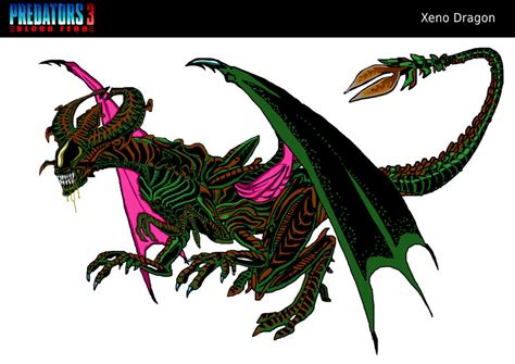 Xeno Dragon By Jarol Tilap On Deviantart