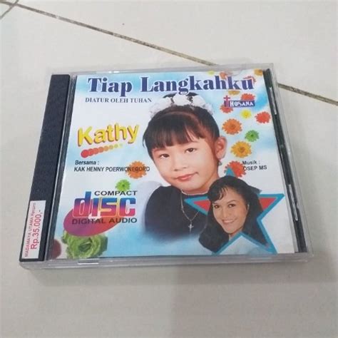 Jual Cd Musik Rohani Kathy Tiap Langkahku Diatur Oleh Tuhan Di Lapak