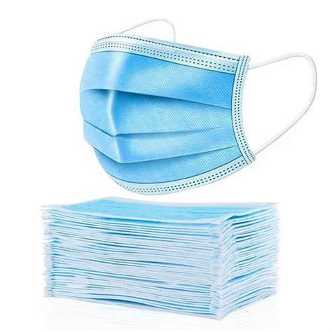 Number Of Layers 2 Blue Disposable Face Mask At Rs 1 In Coimbatore