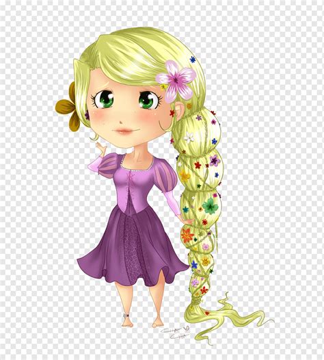 Rapunzel Disney Princess Desenho The Walt Disney Company Chibi