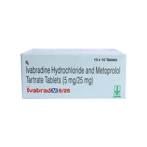 Ivabrad M 525 Tablet 10s Price Uses Side Effects Composition