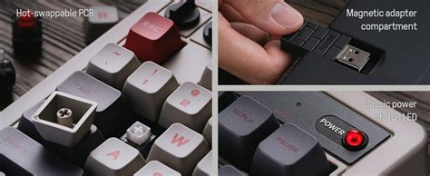 Bitdo Retro Mechanical Keyboard Bluetooth G USB C Hot Swappable Gaming Keyboard With